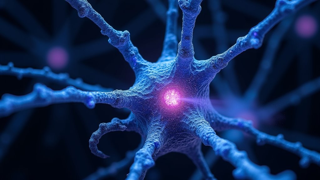 neurochemical disruption of neural functioning