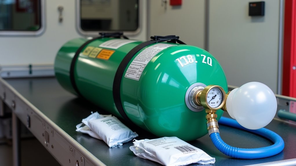 portable medical nitrous oxide delivery system