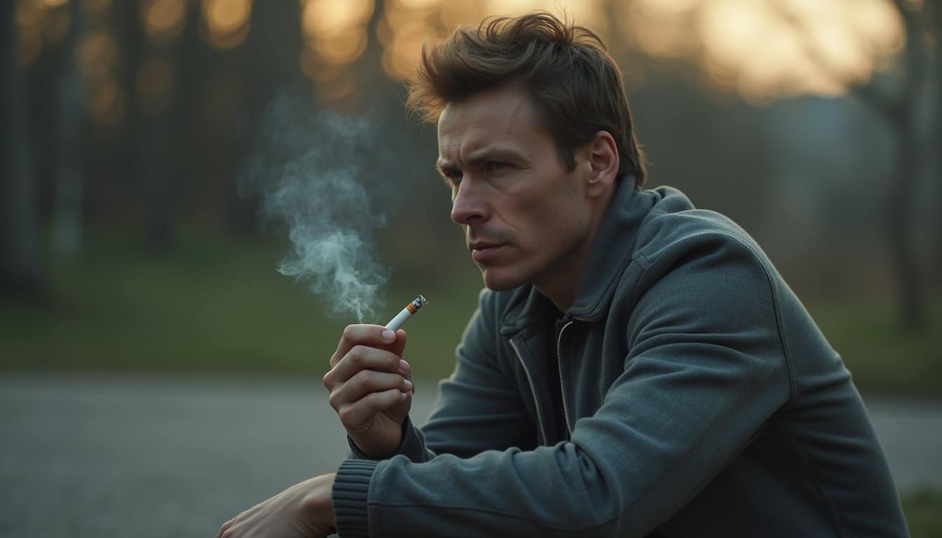 nicotine induced brain addiction through smoking