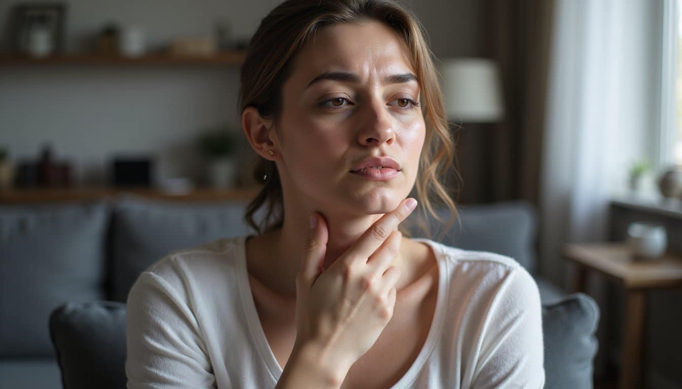 recognize persistently problematic sore throat symptoms