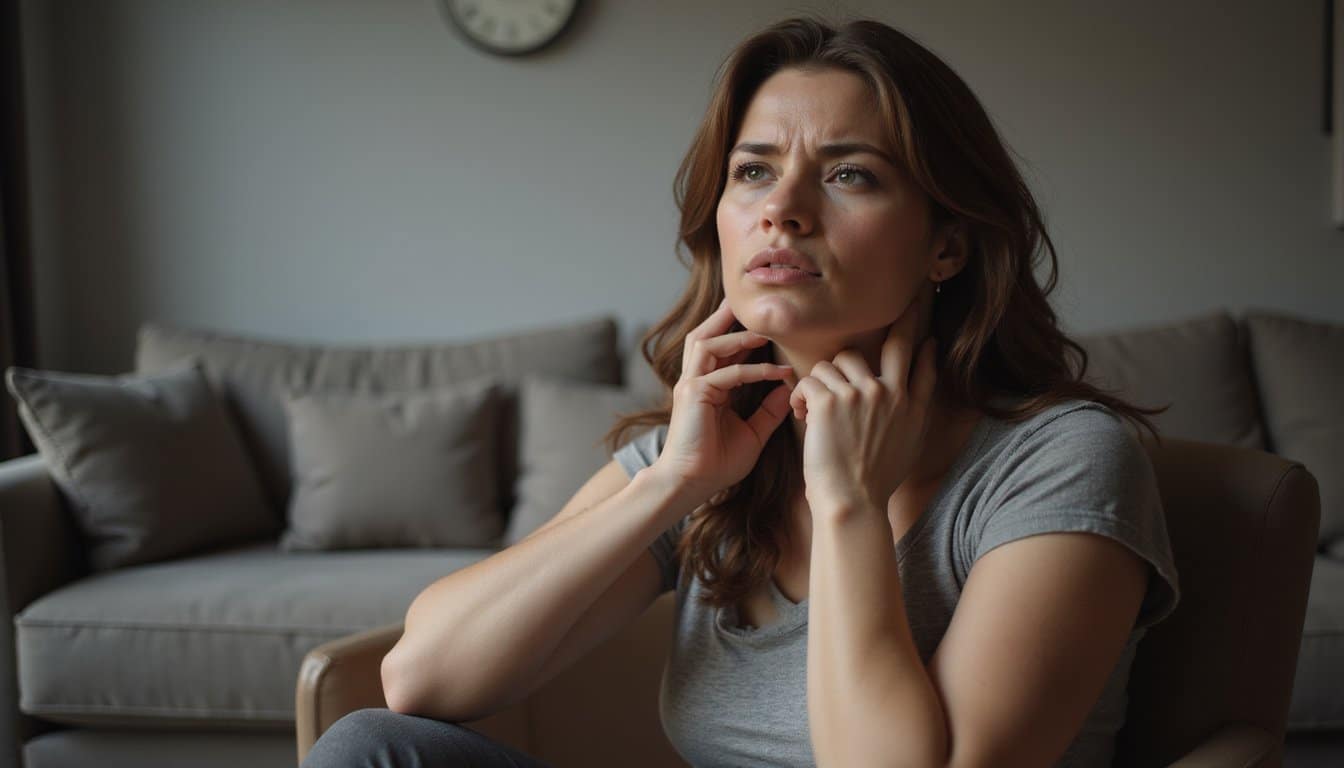 alcohol induced neck stiffness and inflammation