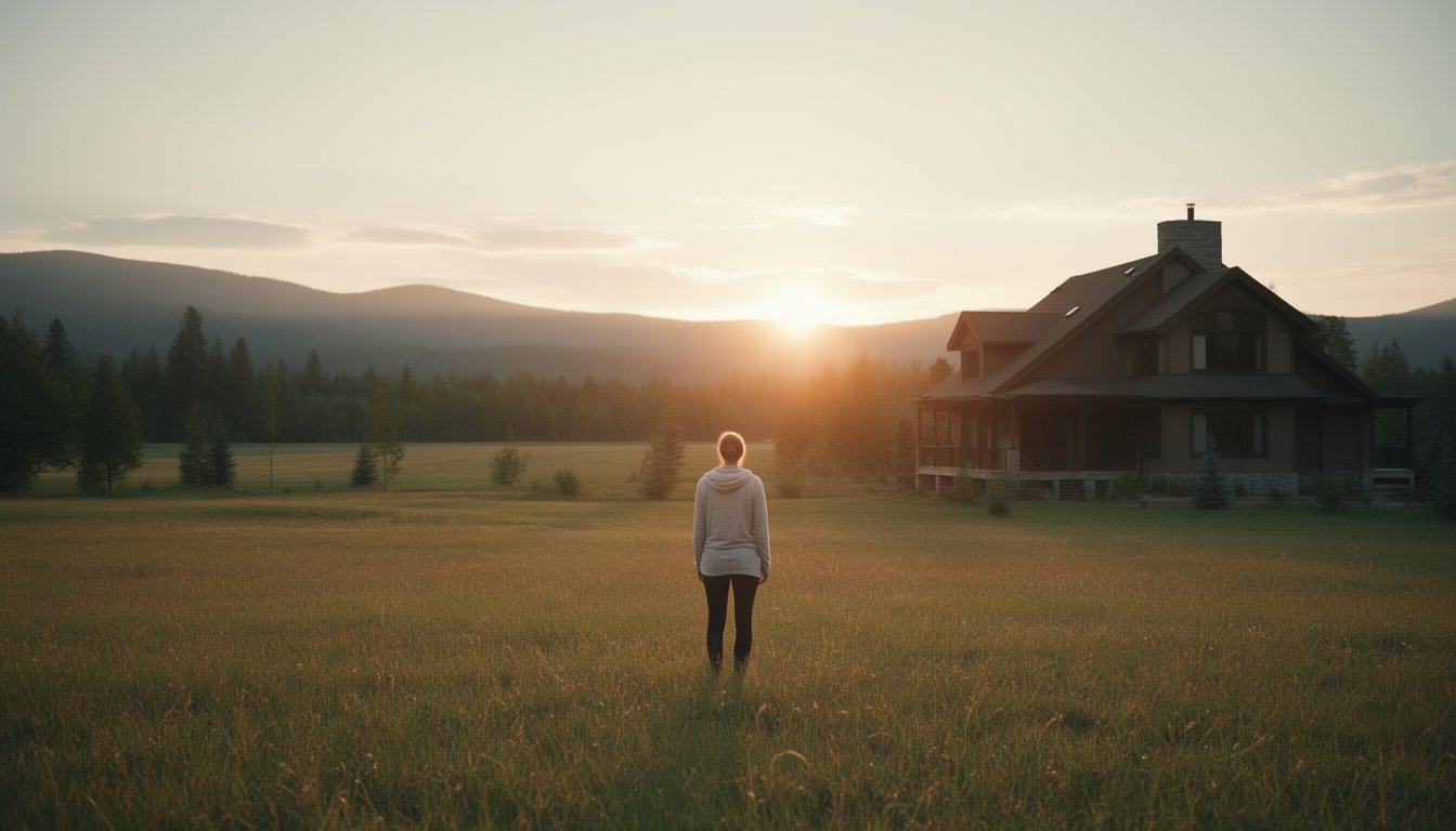 Outdoor relaxation area at Executive Residential Treatment residence.