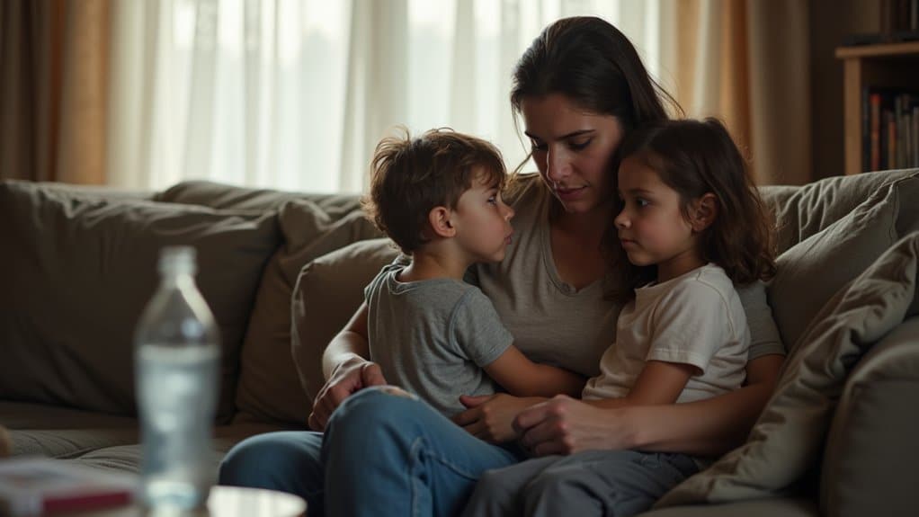 children absorb instability prioritize safety